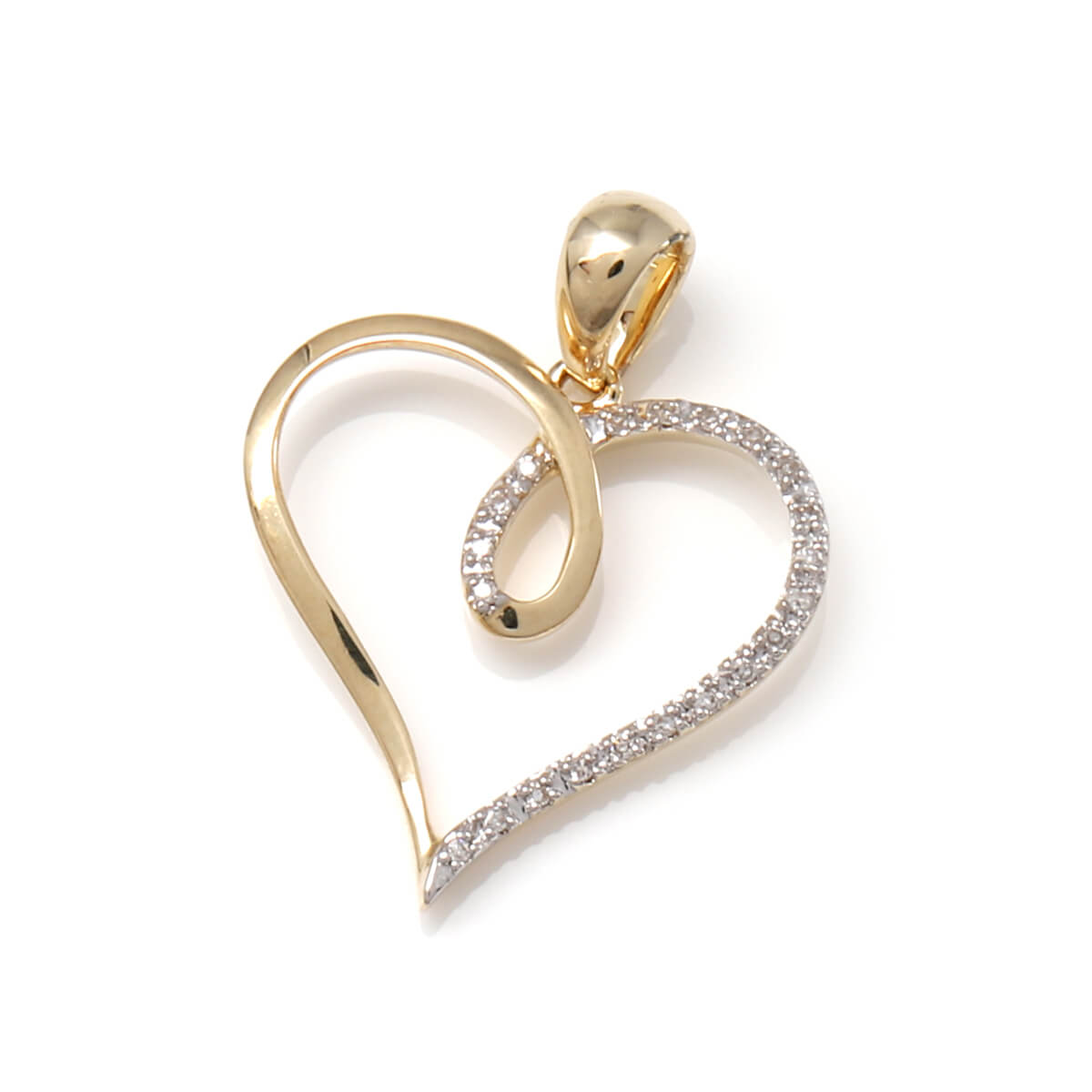 ダイヤモンド 10K イエローゴールド ペンダント A0825069-YG｜AVALANCHE GOLD＆JEWELRY