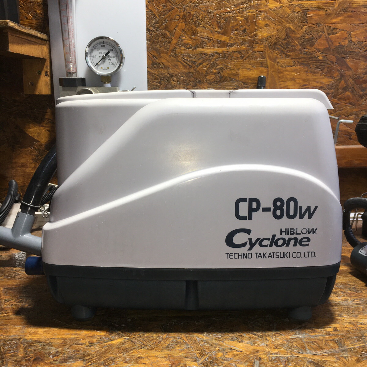 最大96%OFFクーポン テクノ高槻 CP-80W DUO-80 日立ハウステック 浄化槽 エアーポンプ ブロワー ブロワ ポンプ 消耗品交換 整備品  動作確認済み 2つ口 左ばっ気 右ばっ気 qdtek.vn