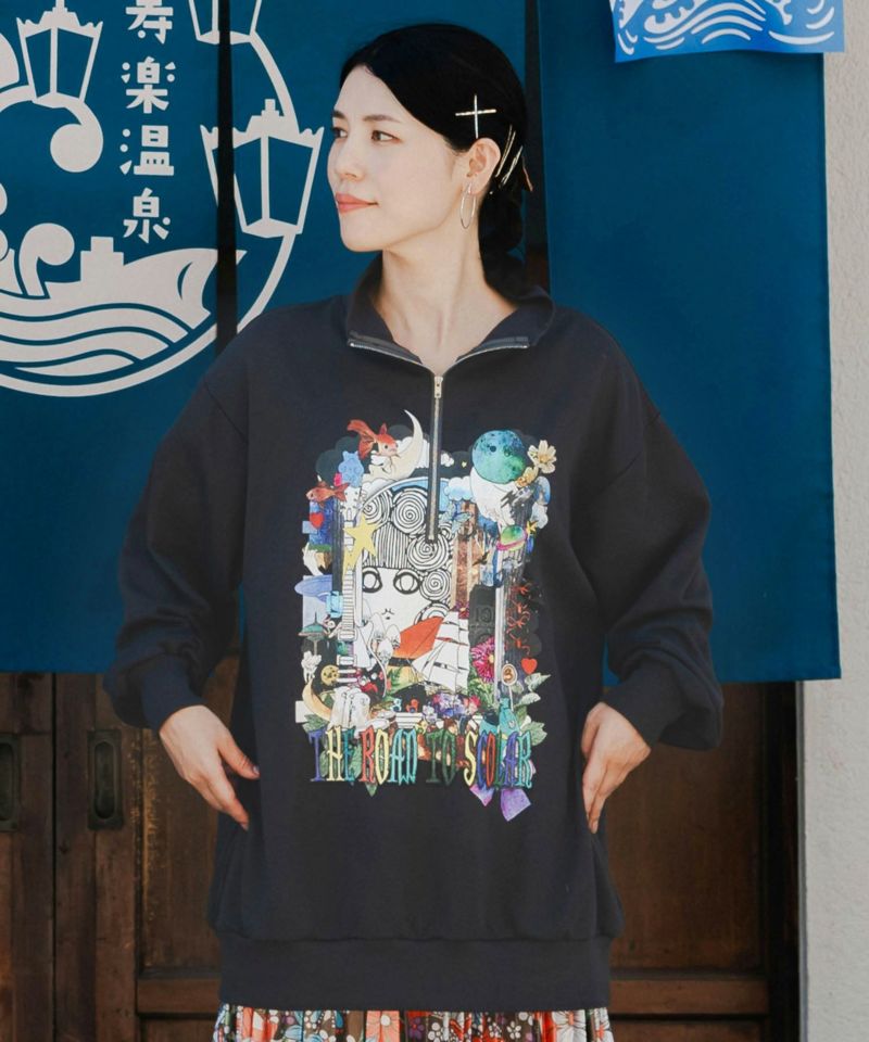 scolar スカラー 蝶のグラフィック スウェット トレーナー 楽天市場】ScoLar スカラー ラメプリント入り スカラーちゃん 裏