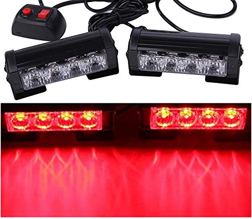 楽天市場】12V ストロボ ライト バー LED 2個 セット 緊急 警告