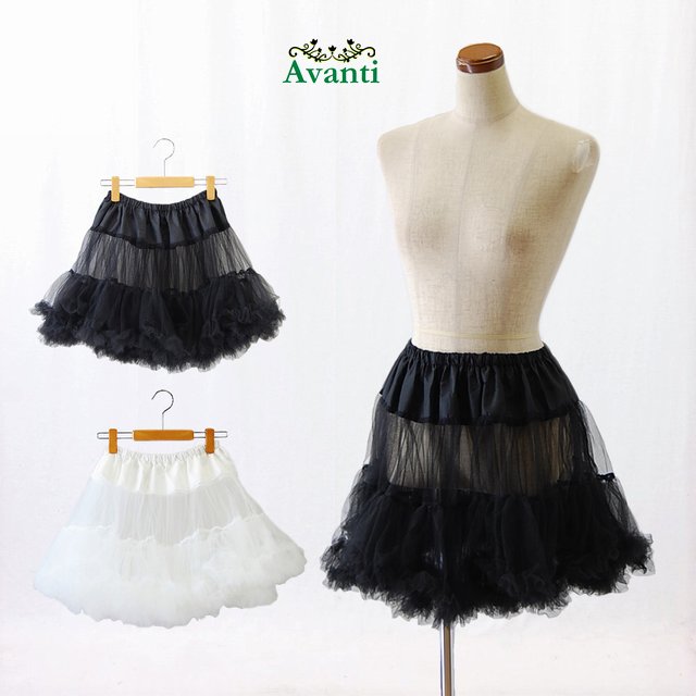 楽天市場】パニエ 大人 ボリュームアップ レディース ブラック