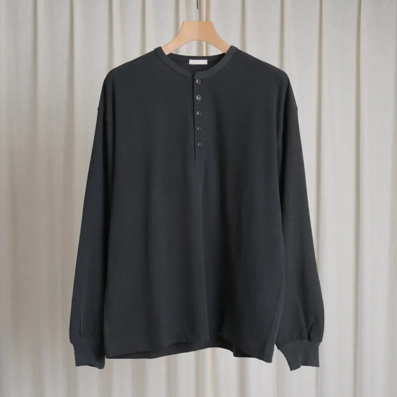 ULTERIOR / アルテリア / FADED TWIST TENJIKU HENLEY-NECK TOP L / UCS107-LA244｜Avelia