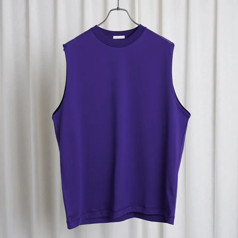 ULTERIOR / アルテリア / SUVIN SUEDED TENJIKU SLEEVELESS TEE / ULCS92-KA168