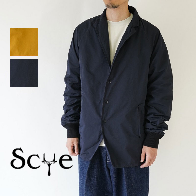 Scye サイ ブレザー Pe Ny高密度タフタ コーチブレザー 5118