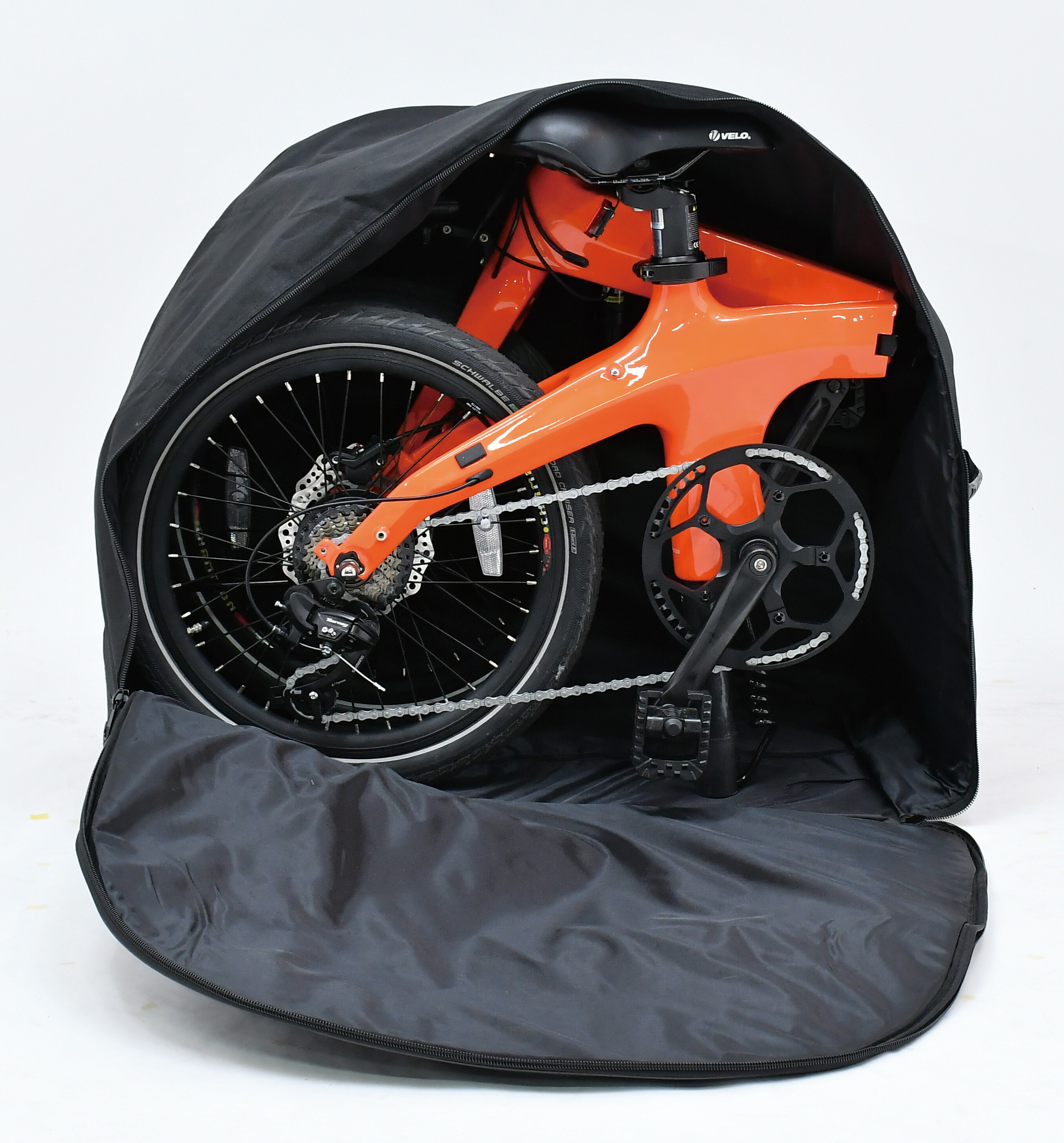 純正 安い販売 Velmo Q2 Velmo Pegasus Velmo Carbonに対応の輪行袋 重量3 1kg 長さ86cm幅39cm高さ70cmm Velmoブランド公式 輪行袋 キャリーケース 電動アシスト自転車 アシスト自転車 折りたたみ電動自転車 折り畳み電動自転車 シニア電動自転車 おしゃれ