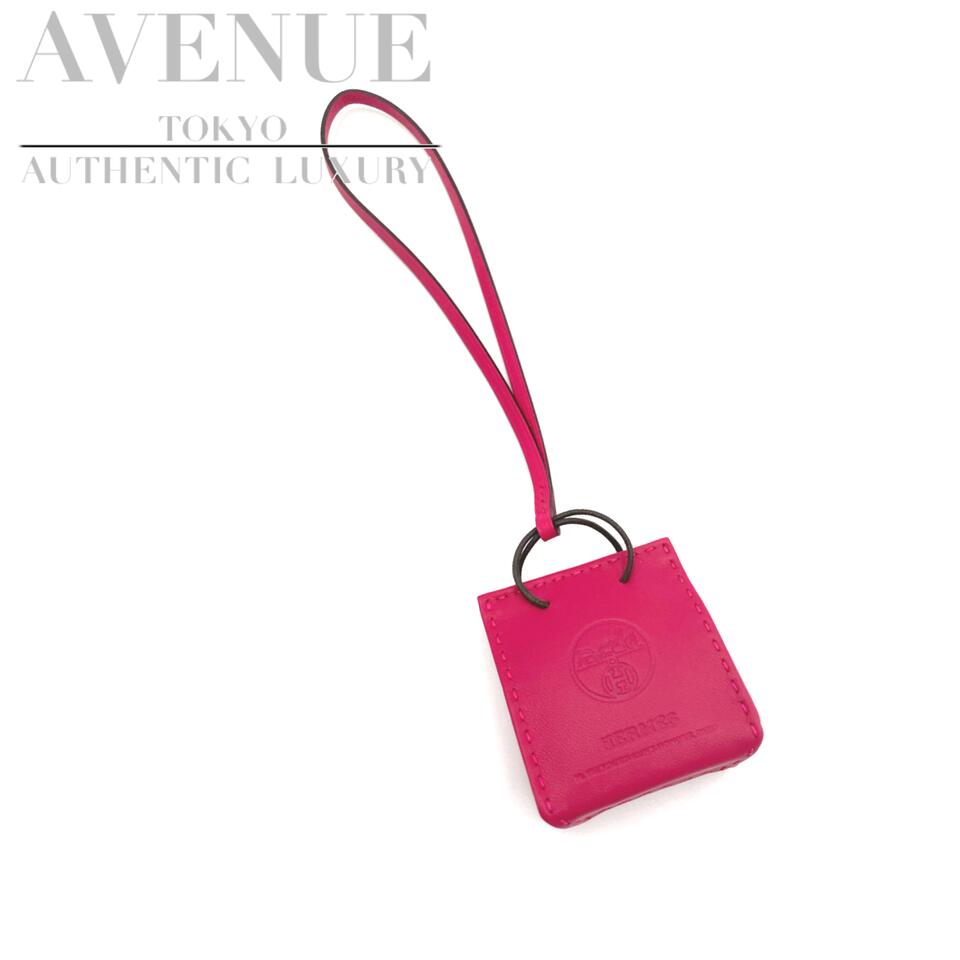 HERMES エルメス カルメン チャーム ピンク アニョーミロ HERMES エルメス キーリング Carmen カルメン レディース