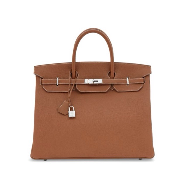 楽天市場】エルメス バーキン 40 エトゥープ トゴ シルバー金具 HERMES