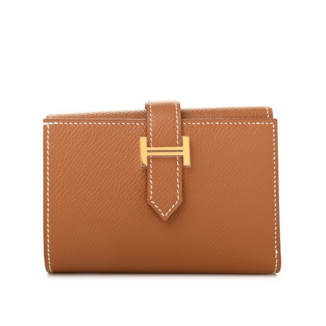 直営店＊ベアン ミニ Bearn mini wallet(Etoupe×silver)epsom 直営店＊ベアン ミニ Bearn mini wallet(Etoupe×silver)epsom
