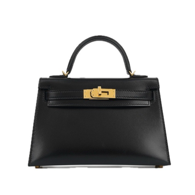 楽天市場】エルメス ミニケリー2 ボックスカーフ ノワール(ブラック