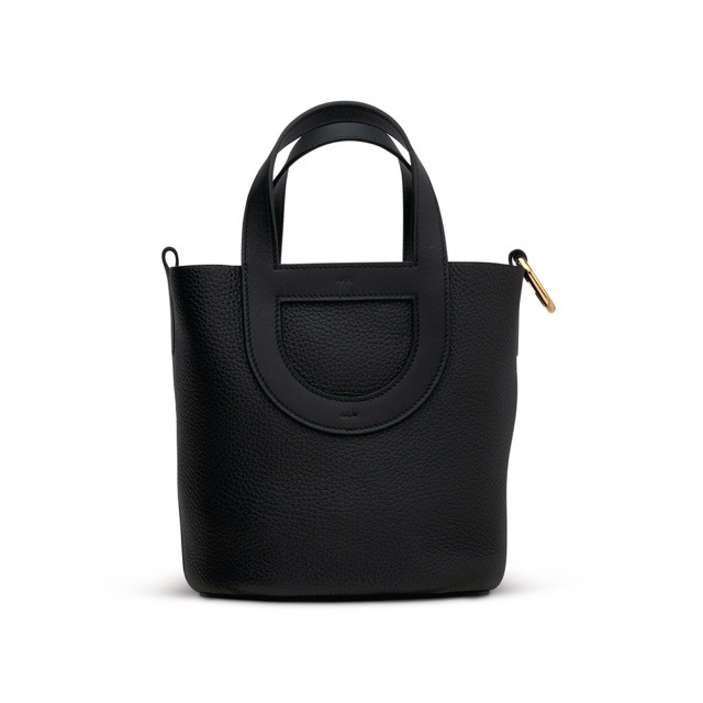 エルメス インザループ 18 ブラック トリヨンクレマンス スイフト ゴールド金具 HERMES IN-THE-LOOP 18 BLACK TAURILLON CLEMENCE SWIFT GOLD HARDWARE