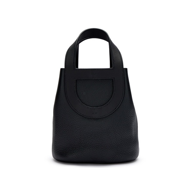 【HERMES】インザループPM キャンバス グレー silver金具 HERMES】インザループPM キャンバス グレー silver金具