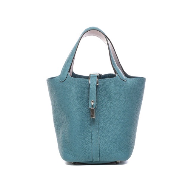 エルメス ピコタンロックPM エクラ ニューブルージーン モーヴペール トリヨンクレマンス スイフト シルバー金具 HERMES PICOTIN LOCK 18 ECLAT NEW BLEU JEAN MAUVE PALE TAURILLON CLEMENCE SWIFT SILVER HARDWARE｜AVENUE TOKYO