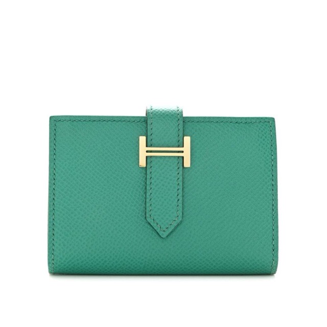 エルメス ベアン カードホルダー ウォレット ヴェールジェイド エプソン ゴールド金具 カードケース 財布 HERMES BEARN CARD HOLDER WALLET VERT JADE EPSOM GOLD HARDWARE|AVENUE TOKYO