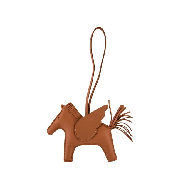 エルメス ペガサス ロデオチャームMM ソーゴールド アニョーミロ ラムスキン グリグリ バッグチャーム HERMES RODEO PEGASE HORSE BAG CHARM MM SO GOLD MILO LAMBSKIN GRIGRI
