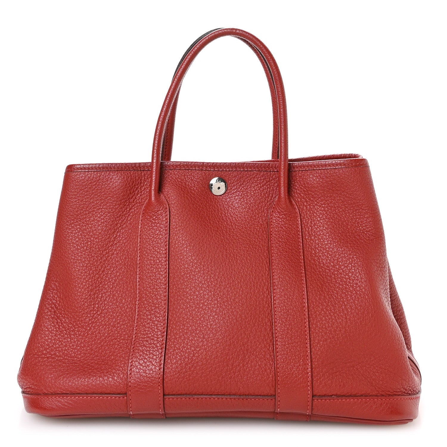 エルメス 園地寄り合い 30 Sienne ネゴンダ しろがね色金具 HERMES GARDEN PARTY 30 SIENNE NEGONDA SILVER HARDWARE