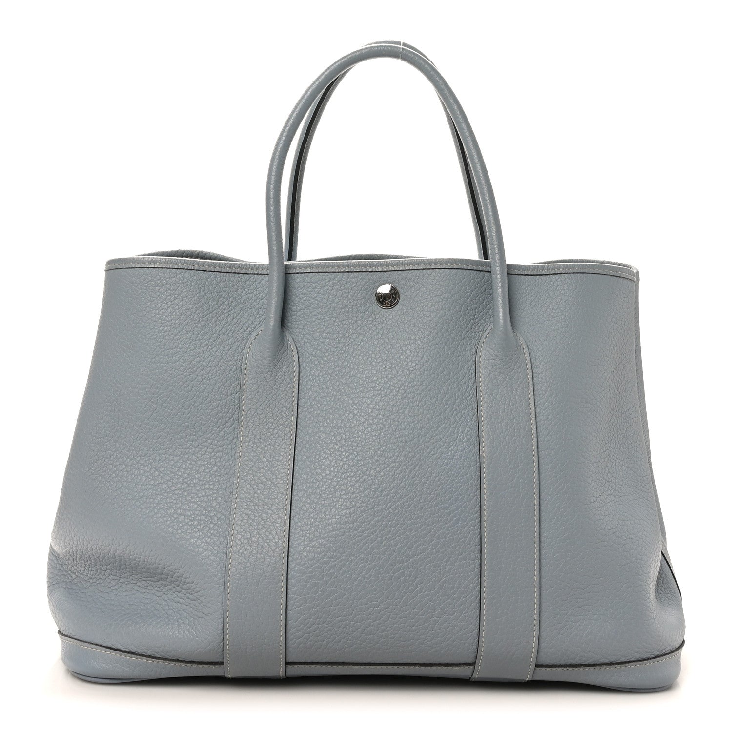 エルメス 庭園寄り合い 36 Ciel Buffle Sindhu Buffle Sindhu しろがね色金具 HERMES GARDEN PARTY 36 CIEL BUFFLE SINDHU BUFFLE SINDHU SILVER HARDWARE