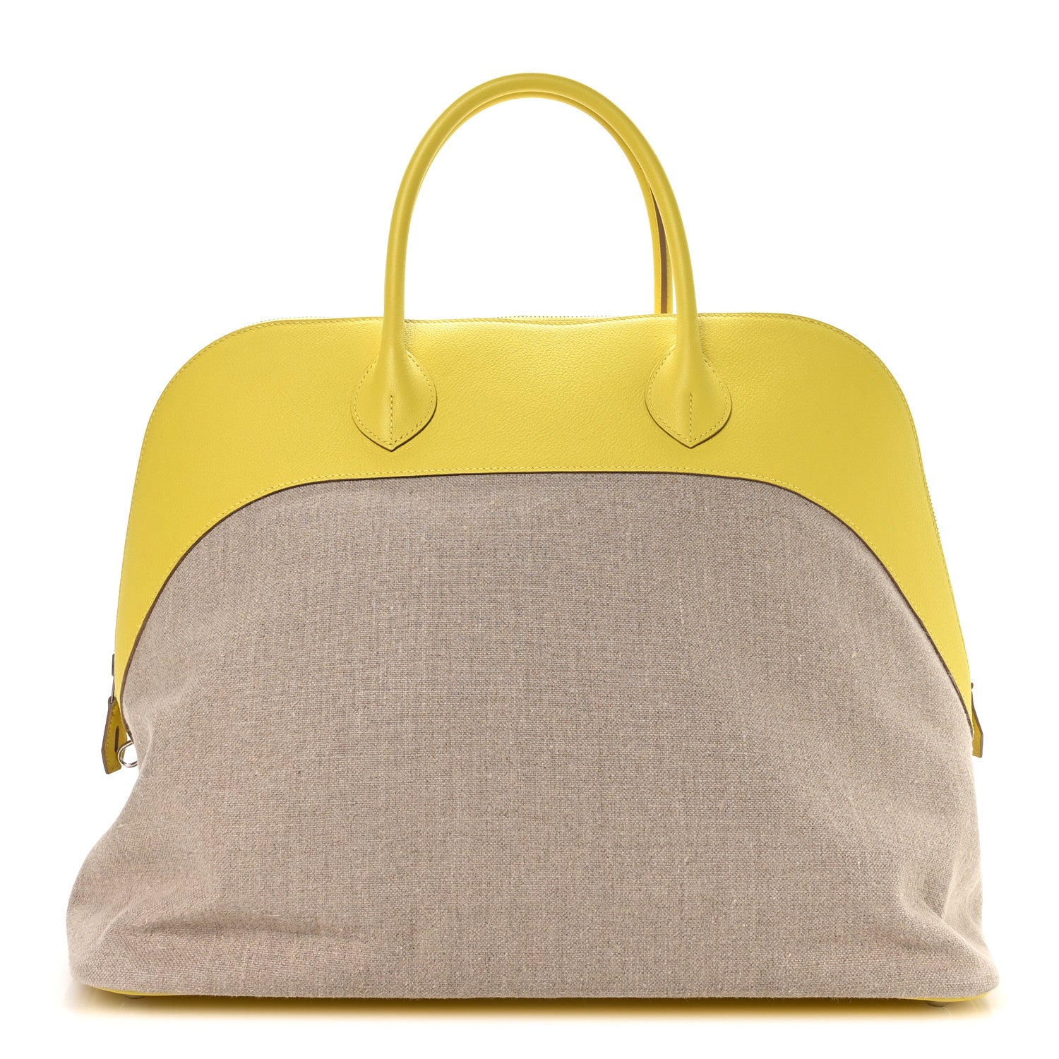 エルメス ボリード 45 菩提樹 Ficelle エバーカラー しろがね色金具 HERMES BOLIDE 45 菩提樹 FICELLE EVERCOLOR SILVER HARDWARE