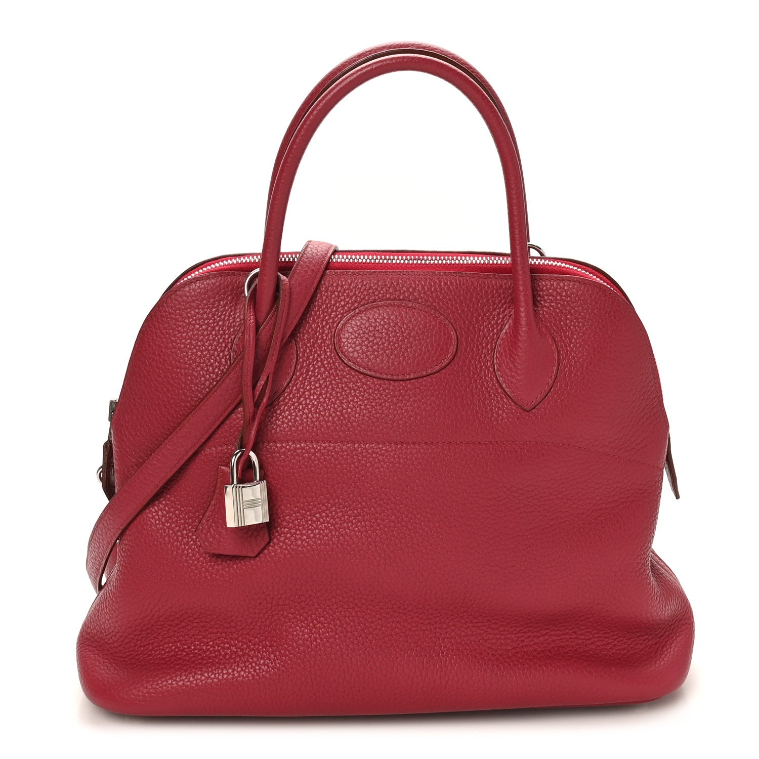 エルメス ボリード 31 Rubis トリヨンクレマンス しろがね色金具 HERMES BOLIDE 31 RUBIS TAURILLON CLEMENCE SILVER HARDWARE