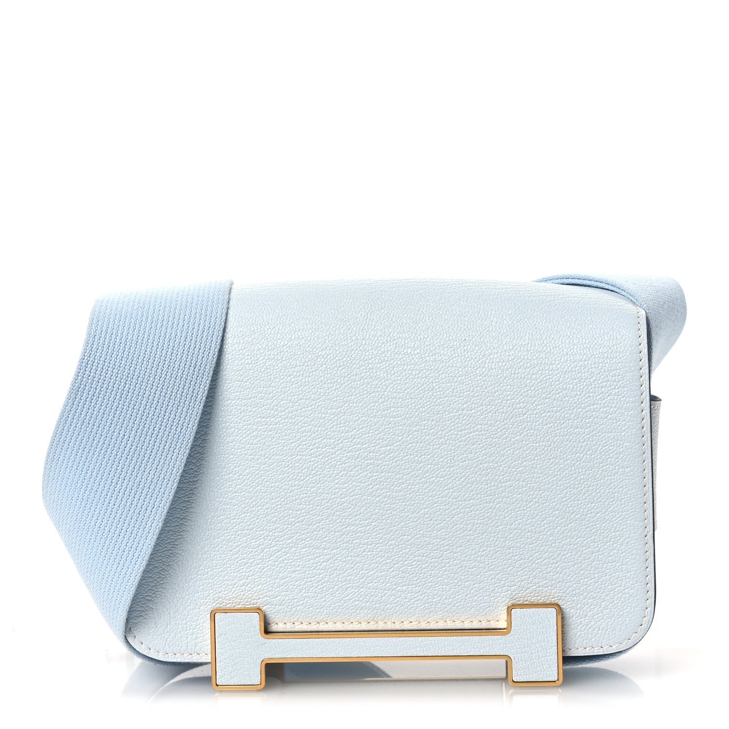 エルメス ゲタ ヴェルソ Bleu Brume Nata シェーブルミゾール ゴールド金具 HERMES GETA VERSO BLEU BRUME NATA CHEVRE MYSORE GOLD HARDWARE｜AVENUE TOKYO 518,400円