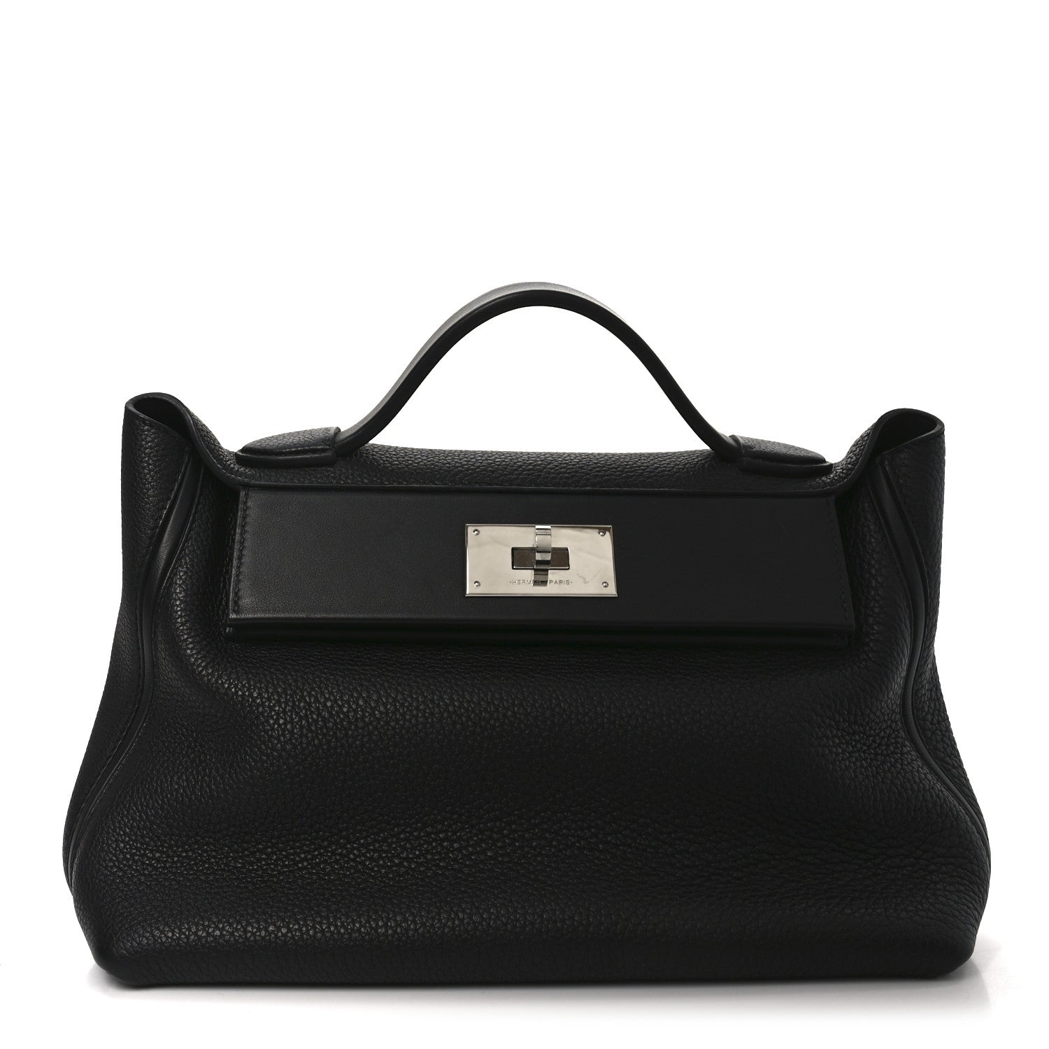 エルメス 24/24 ヴァンキャトル 24 Black スイフト / トゴ シルバー金具 HERMES 24/24 24 BLACK SWIFT / TOGO SILVER HARDWARE|AVENUE TOKYO