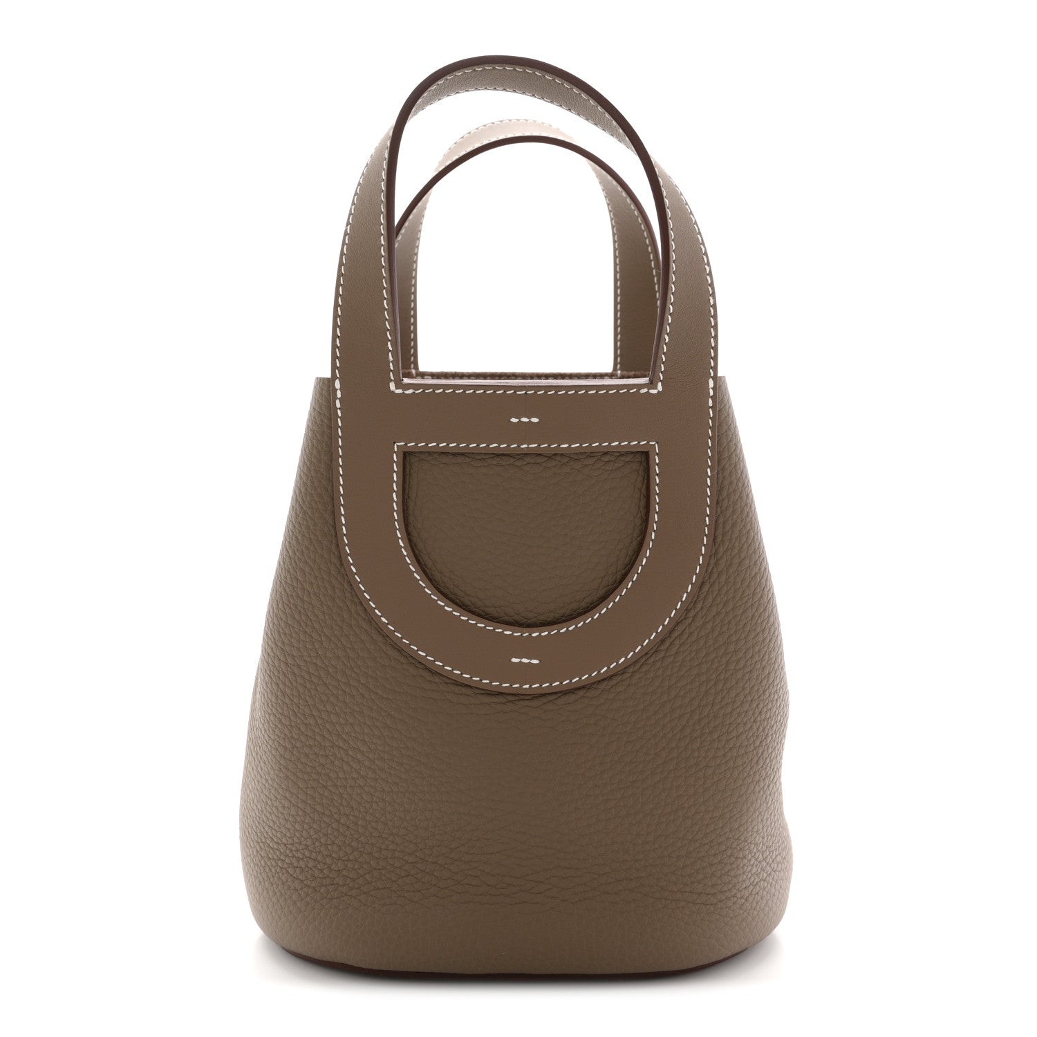 エルメス イン・ザ・ループ 18 Etoupe トリヨンクレマンス / スイフト しろがね色金具 HERMES IN-THE-LOOP 18 ETOUPE TAURILLON CLEMENCE / SWIFT SILVER HARDWARE