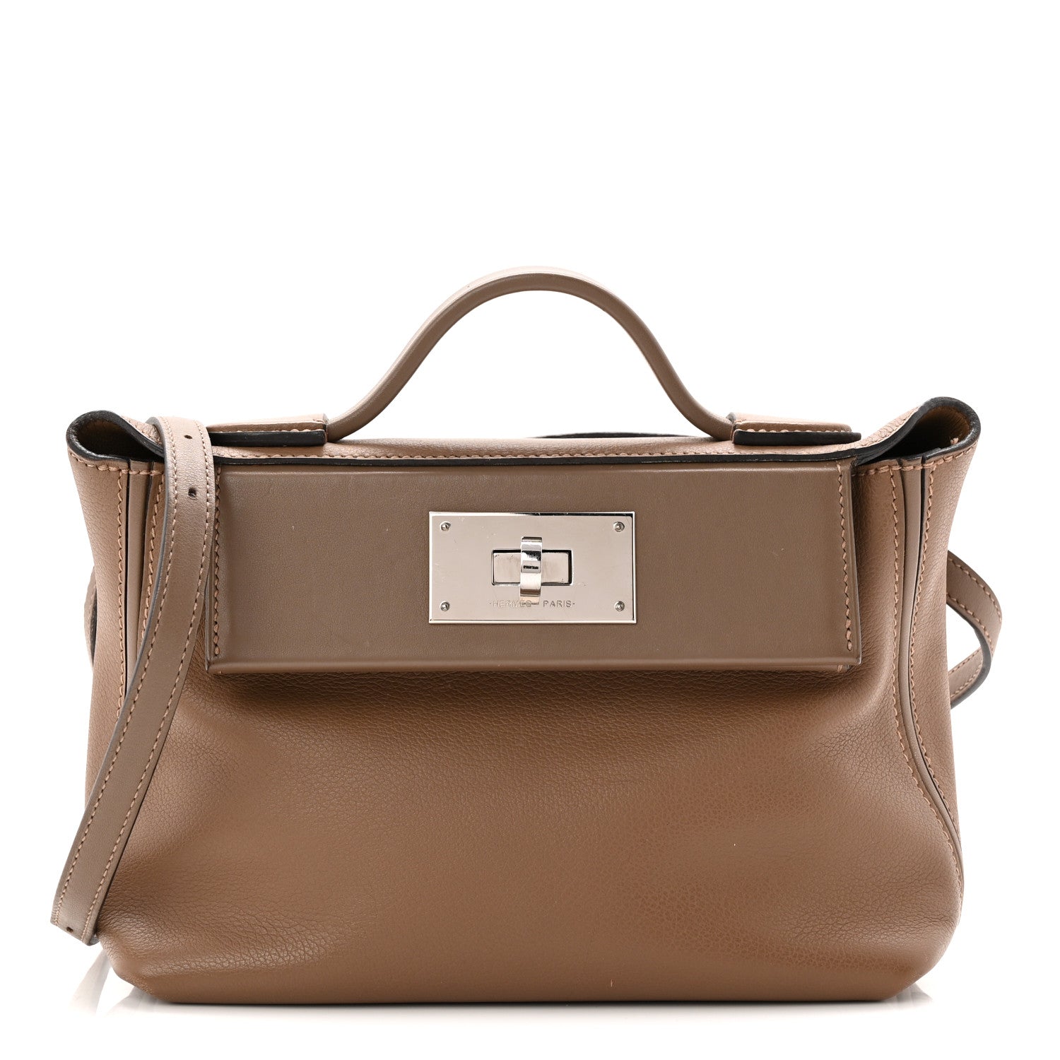 エルメス 24/24 ヴァンキャトル 24 Etoupe エバーカラー / スイフト シルバー金具 HERMES 24/24 24 ETOUPE EVERCOLOR / SWIFT SILVER HARDWARE｜AVENUE TOKYO