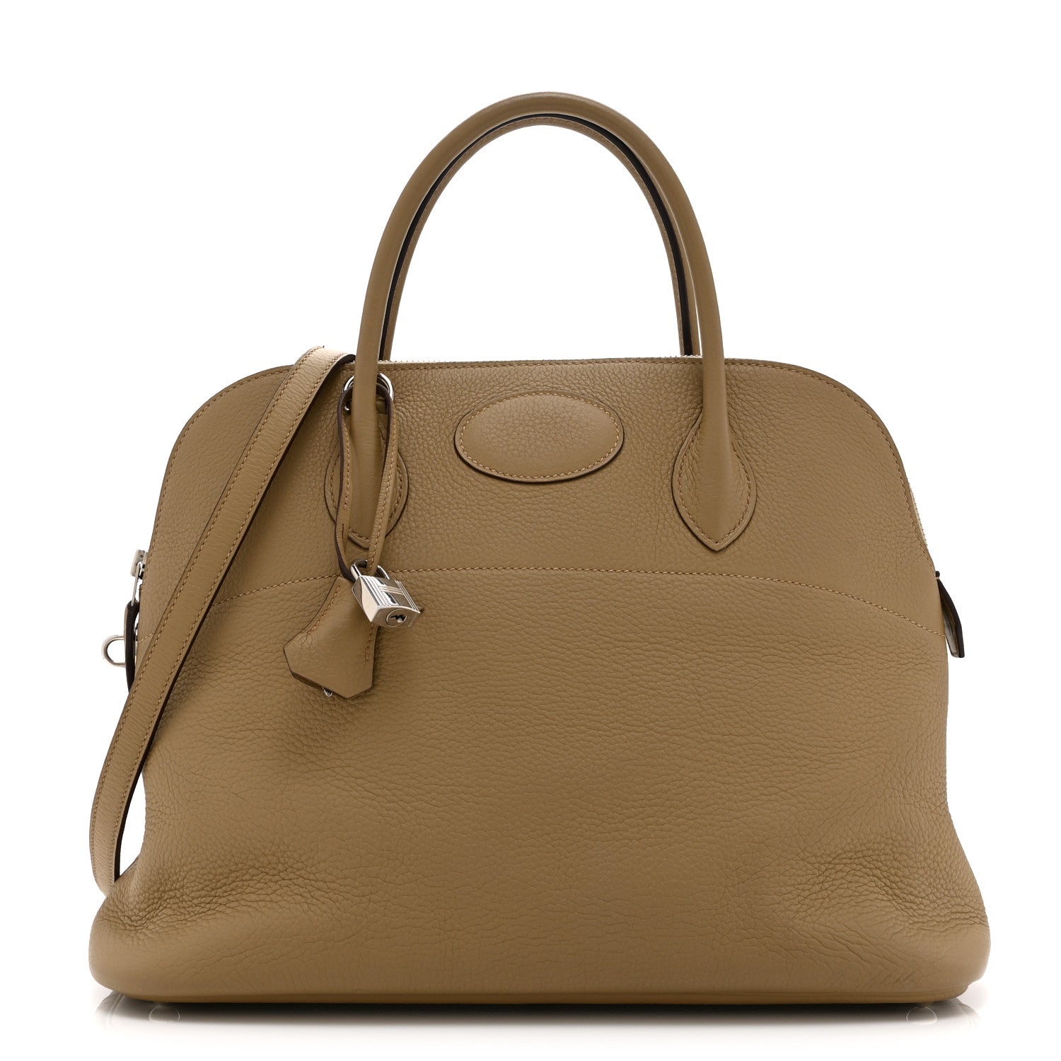 エルメス ボリード 35 Biscuit トリヨンクレマンス しろがね色金具 HERMES BOLIDE 35 BISCUIT TAURILLON CLEMENCE SILVER HARDWARE