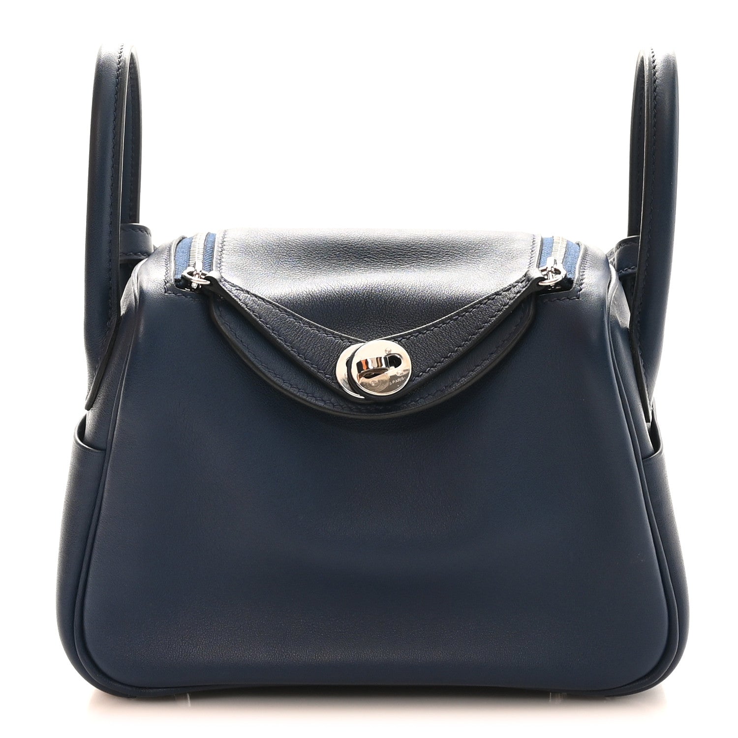 エルメス リンディ 20 ヴェルソ Bleu Navy Terre Battue スイフト シルバー金具 HERMES LINDY 20 VERSO BLEU NAVY TERRE BATTUE SWIFT SILVER HARDWARE|AVENUE TOKYO