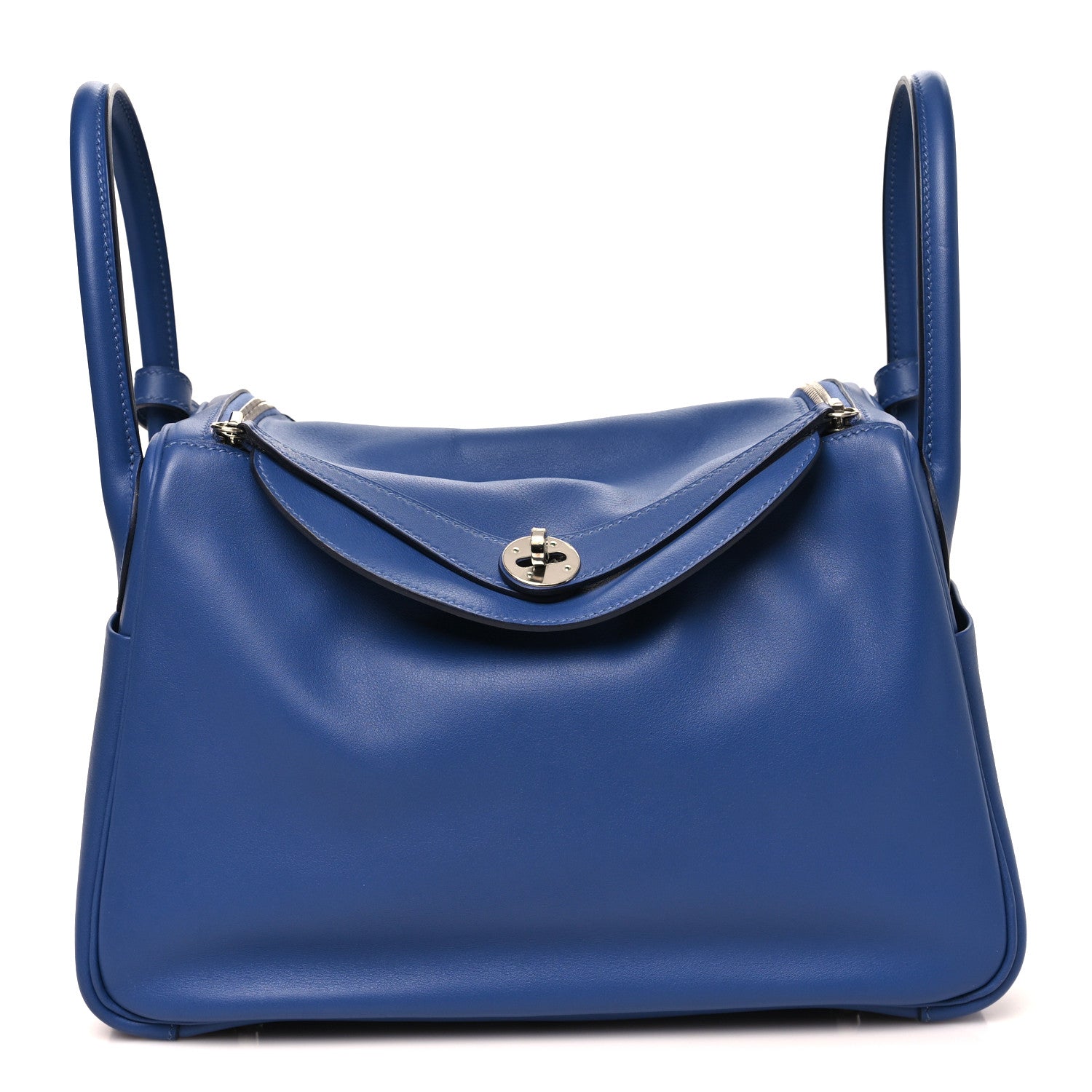 エルメス リンディ 30 トレサージュドゥキュイル Bleu Brighton Bleu Sapphire Capucine エプソン / スイフト シルバー金具 HERMES LINDY 30 TRESSAGE DE CUIR BLEU BRIGHTON BLEU SAPPHIRE CAPUCINE EPSOM / SWIFT SILVER HARDWARE|AVENUE TOKYO