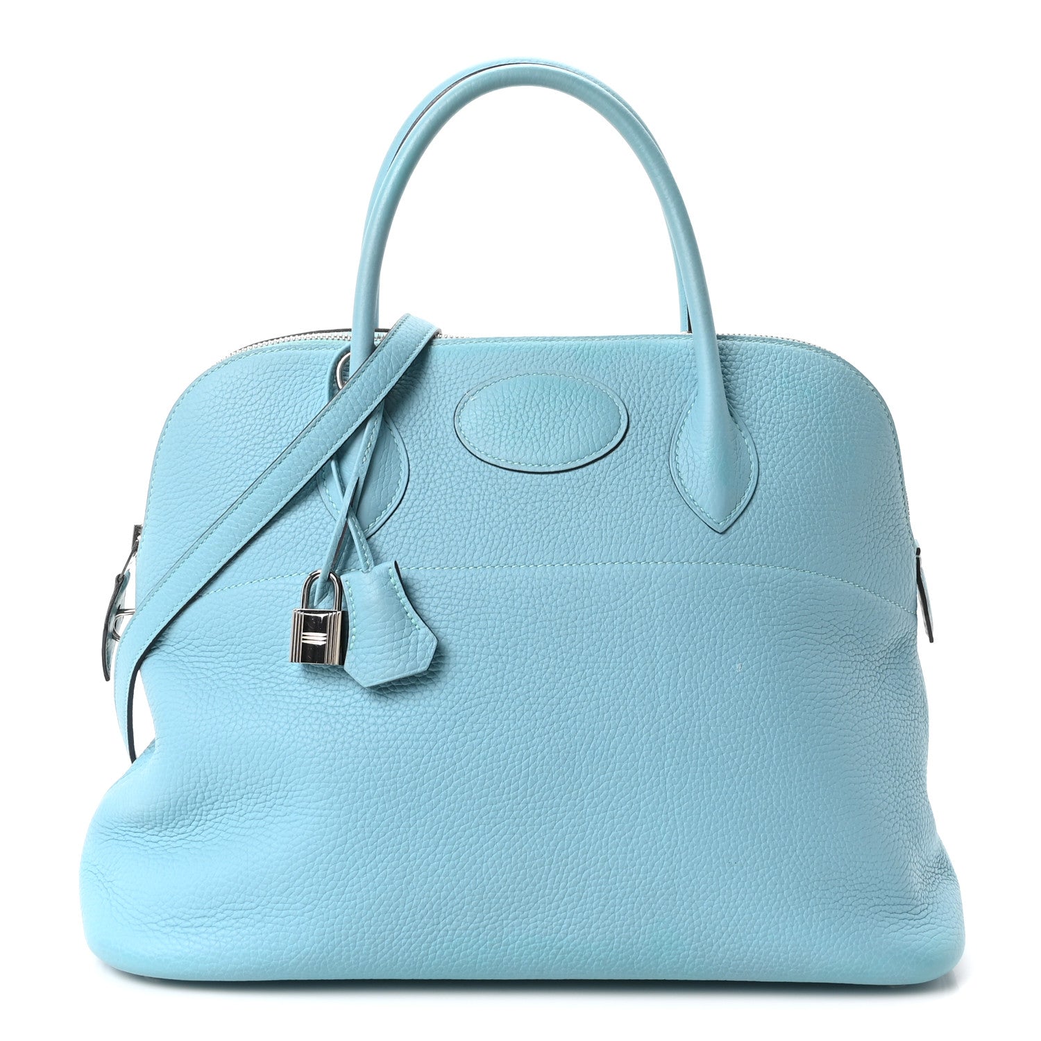 エルメス ボリード 35 Bleu Atoll トリヨンクレマンス シルバー金具 HERMES BOLIDE 35 BLEU ATOLL TAURILLON CLEMENCE SILVER HARDWARE|AVENUE TOKYO