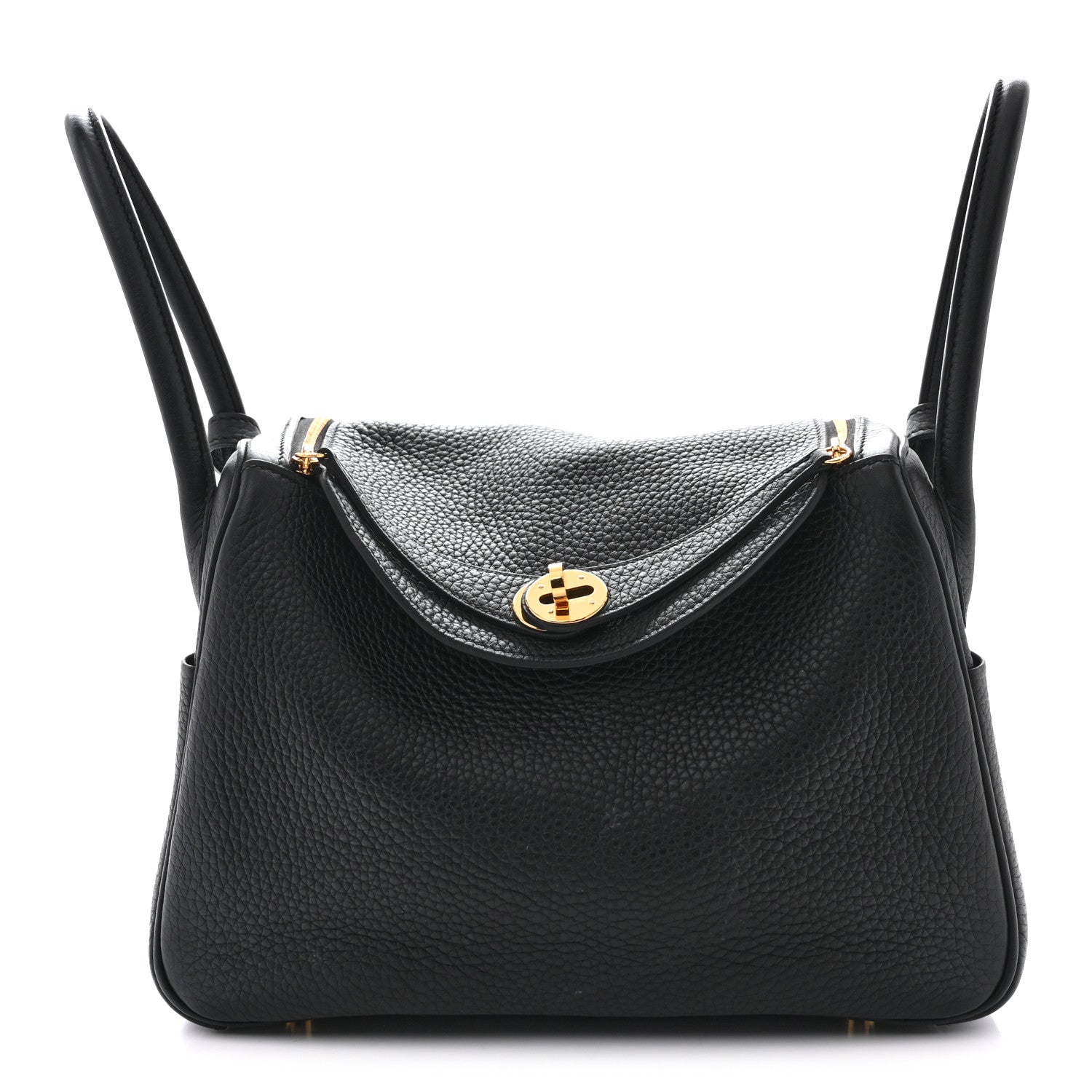 エルメス リンディ 26 Black トリヨンクレマンス ゴールド金具 HERMES LINDY 26 BLACK TAURILLON CLEMENCE GOLD HARDWARE|AVENUE TOKYO