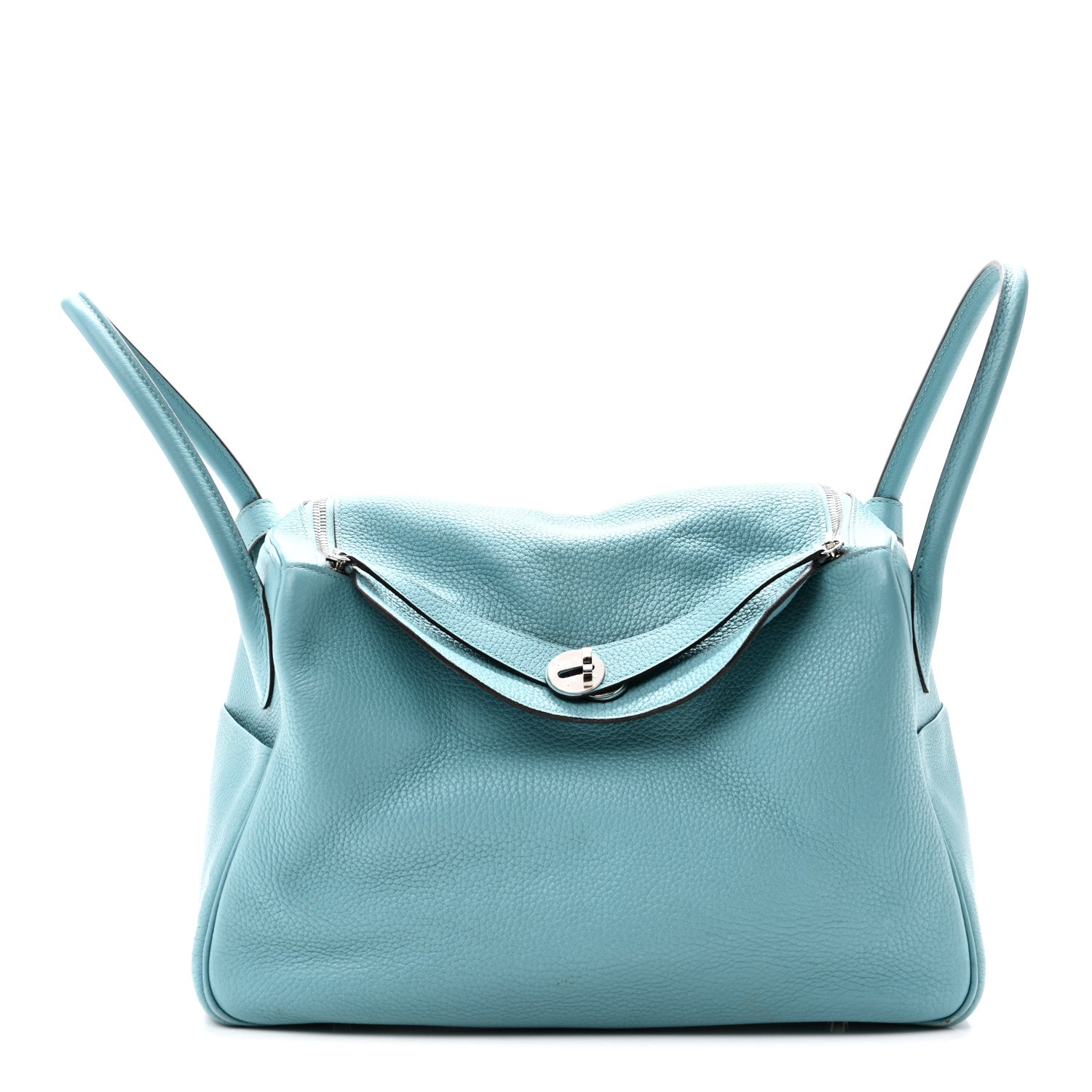 エルメス リンディ 34 Bleu Atoll トリヨンクレマンス シルバー金具 HERMES LINDY 34 BLEU ATOLL TAURILLON CLEMENCE SILVER HARDWARE|AVENUE TOKYO