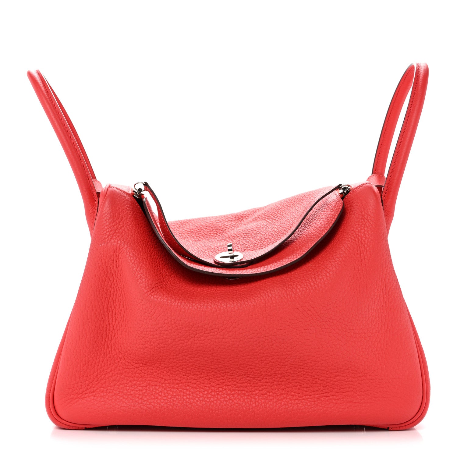 エルメス リンディ 34 Rouge Pivoine トリヨンクレマンス シルバー金具 HERMES LINDY 34 ROUGE PIVOINE TAURILLON CLEMENCE SILVER HARDWARE|AVENUE TOKYO