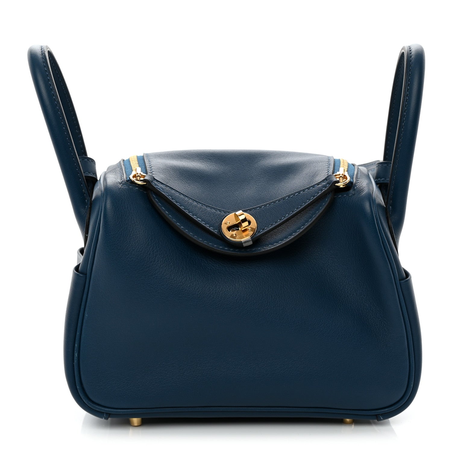 エルメス リンディ 20 Deep Bleu スイフト ゴールド金具 HERMES LINDY 20 DEEP BLEU SWIFT GOLD HARDWARE｜AVENUE TOKYO