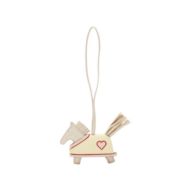 楽天市場】エルメス ロデオ ロベオクール PM チャーム クレ×ジョーヌ