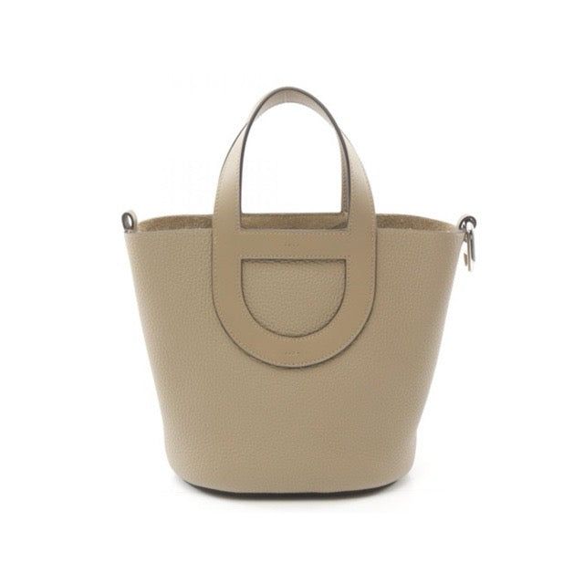 エルメス インザループ 18 ベージュマルファ トリヨンクレマンス スイフト しろがね色金具 HERMES IN-THE-LOOP 18 BEIGE MARFA TAURILLON CLEMENCE SWIFT SILVER HARDWARE