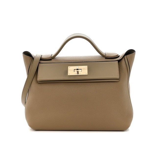 エルメス 24/24 29 サックヴァンキャトル ベージュマルファ トゴ スイフト ゴールド金具 HERMES 24/24 29 BEIGE MARFA TOGO SWIFT GOLD HARDWARE【中古】