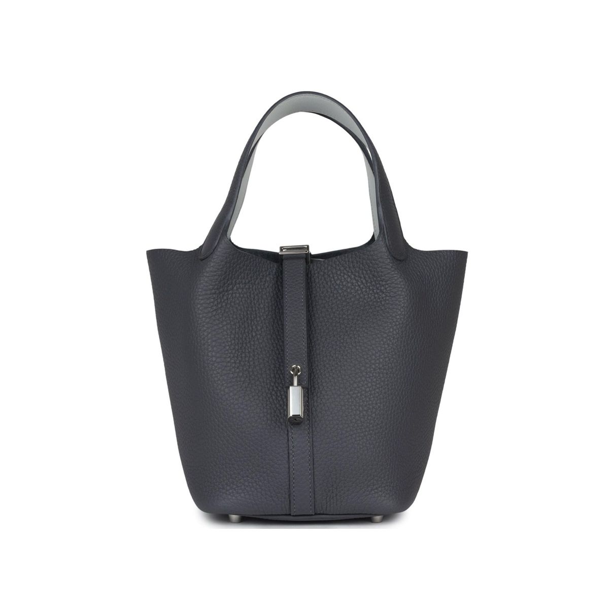 エルメス ピコタンロックPM エクラ Ardoise Gris Platin トリヨンクレマンス スイフト シルバー金具|AVENUE TOKYO