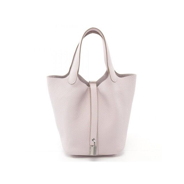 エルメス ピコタンロックPM Mauve Pale トリヨンクレマンス シルバー金具|AVENUE TOKYO