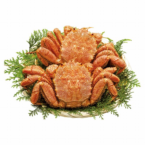 北海道産ボイル毛がに2尾（直送品）【送料無料】