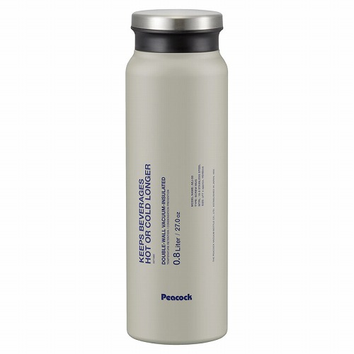 ピーコック ステンレスボトル スクリューマグタイプ 800ml【送料無料】