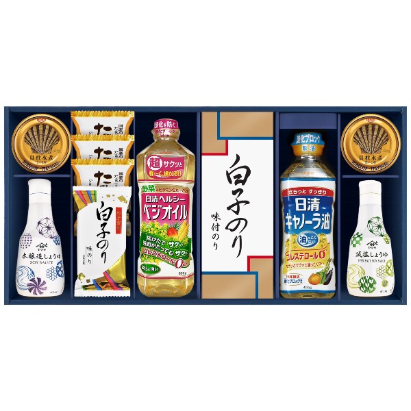 【ポイント5倍】日本の食卓 ヤマサ 鮮度しょうゆ＆白子のり詰合せ 【内祝いギフト 内祝い お祝い お祝い返し ギフト 出産祝い お返し 返礼 結婚内祝い 新築内祝い 快気祝い 調味料セット 調味料ギフト】【送料無料 送料込み】