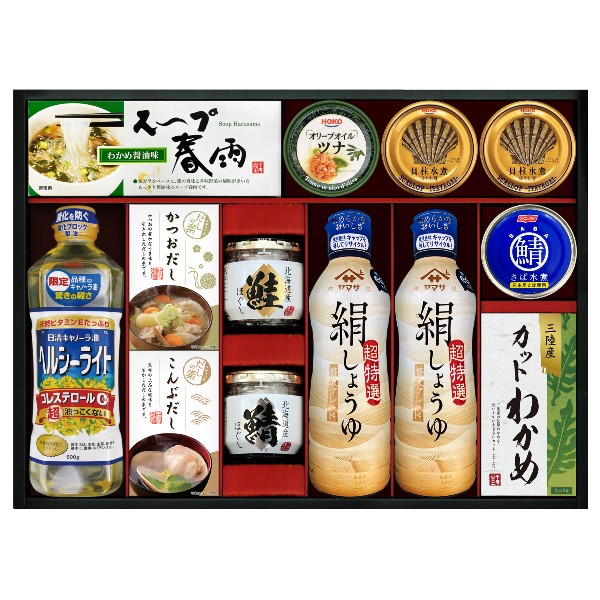 SEAL限定商品 限定Special Price 日本の食卓 ヤマサ絹しょうゆ 調味料バラエティギフトセット akrtechnology.com akrtechnology.com