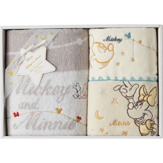 楽天市場 ポイント5倍 ディズニー Disney スターハピネス タオルセット 出産内祝い 内祝い お祝い お祝い返し ギフト 出産祝い お返し 返礼ギフト 結婚内祝い 新築内祝い 初節句内祝 キャラクター タオル こうのとり 送料無料 送料込み 内祝いギフト専門