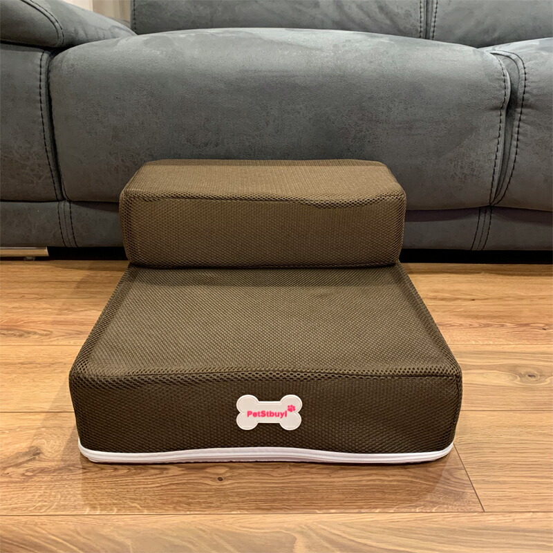 Lサイズ ドッグステップ ソファー おしゃれ 階段 ベッド 補助 シンプル 滑り止め 小型犬 1段 踏み台 犬用 ステップ