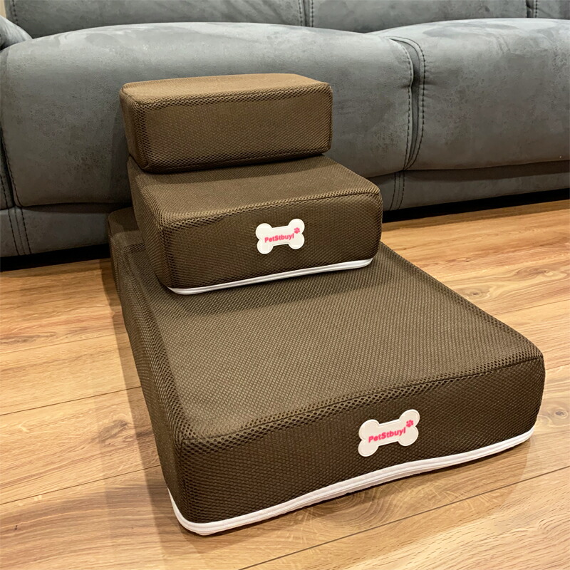 Lサイズ ドッグステップ ソファー おしゃれ 階段 ベッド 補助 シンプル 滑り止め 小型犬 1段 踏み台 犬用 ステップ