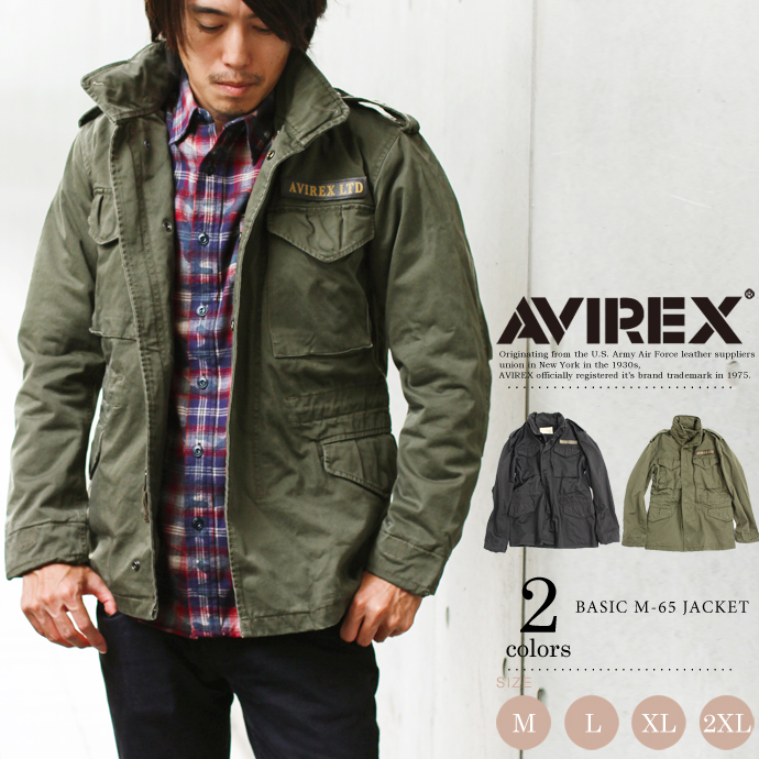 【楽天市場】AVIREX 公式通販 | ミリタリーフィールドジャケットBASIC M-65 JACKET(アビレックス/アヴィレックス)【送料