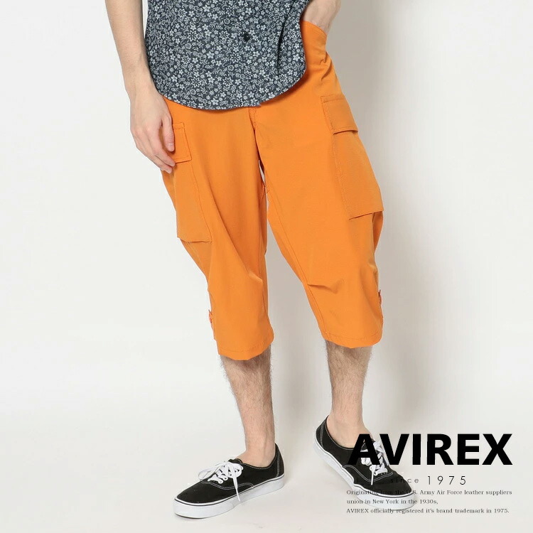 注目ブランド Avirex 公式通販 エアロ クロップドパンツ フューチャーコマンド Aero Cropped Pants Future Command アビレックス アヴィレックス メンズ 男性 本店は Josenopolis Mg Gov Br