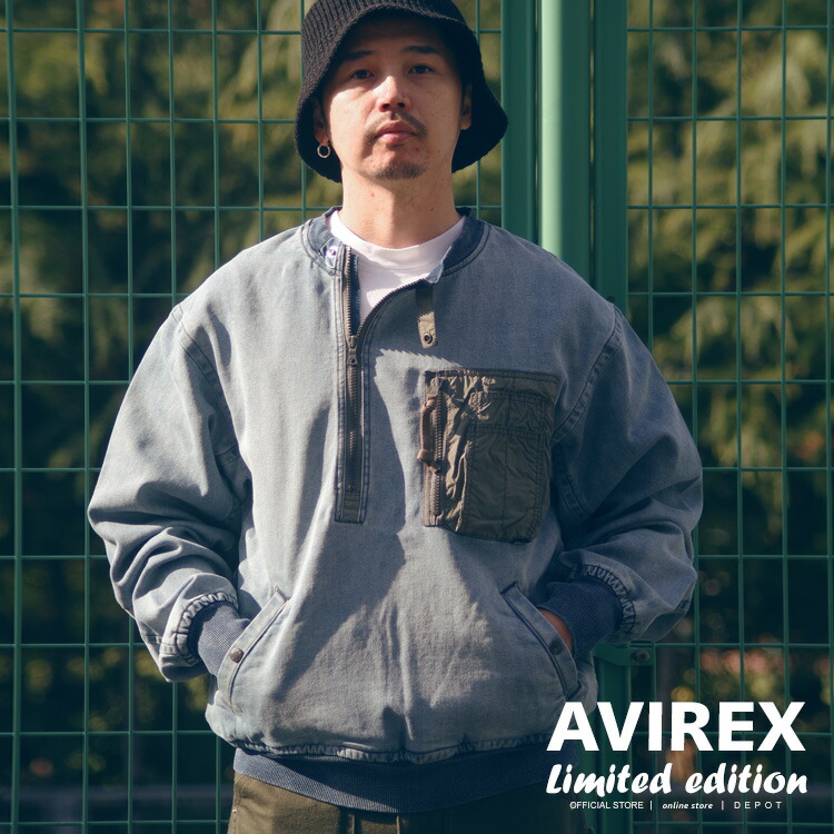 楽天市場】予約｜AVIREX 公式通販｜CREW NECK SWEAT DIGGIN ON YOU