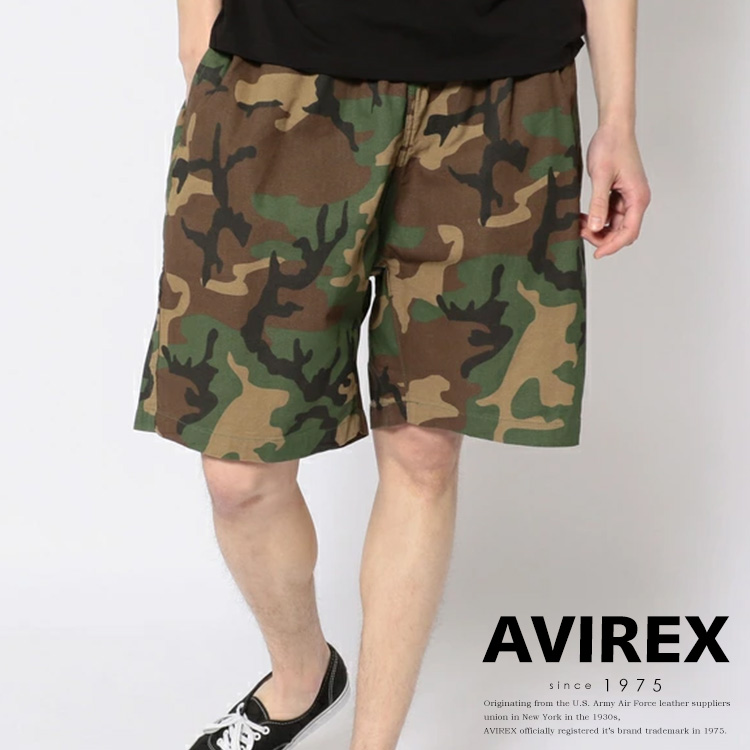 楽天市場】AVIREX 公式通販｜PANAMA UTILITY EASY SHORT PANTS